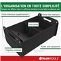 ATHLON TOOLS Sac de coffre pliable – Organiseur de coffre de voiture – Renforcé et stable – Avec patins antidérapants