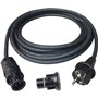 efaso Câble électrique solaire AC de 10 m avec embout Betteri BC01 vers prise Schuko pour raccordement AC des micro-onduleurs à