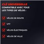 Optio Cycle Clé à Pédale 15 mm – Clé pedalier Vélo | Clé Pédale Vélo Robuste pour Montage et Demonte Pedale