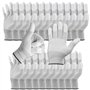 Minadax ESD Gants antistatiques Finger-TIP - 12 paires - Taille L/9 - Pour réparation