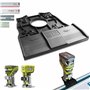 Adaptateur de rail de guidage professionnel pour Ryobi R18TR / RTR18 / AEG BOF 18BL2 Ridgid 18 V Octane™ pour Makita/Bosch/Festo