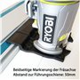 Adaptateur de rail de guidage professionnel pour Ryobi R18TR / RTR18 / AEG BOF 18BL2 Ridgid 18 V Octane™ pour Makita/Bosch/Festo