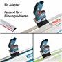 Adaptateur de rail de guidage professionnel pour Bosch GKF 12V-8 pour Makita/Bosch/Festool/Mafell Rail de guidage défonceuse