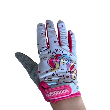 Gants de cyclisme pour enfants et filles entre 5 et 8 ans