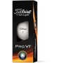 Titleist Pro V1 Lot de 3 balles de golf Motif Happy Birthday Cadeau pour golfeur Idée cadeau