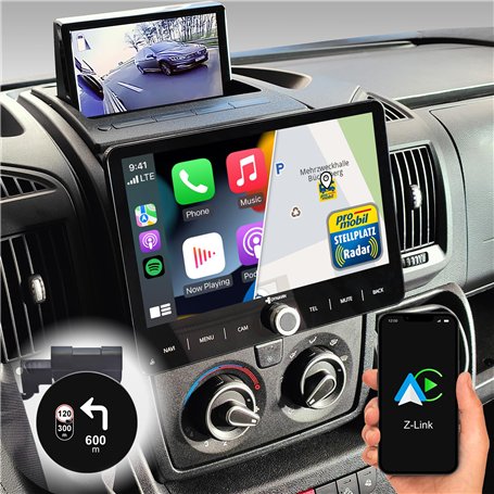 DYNAVIN Android Autoradio GPS pour Fiat Ducato Citroën Jumper II Peugeot Boxer II: 10