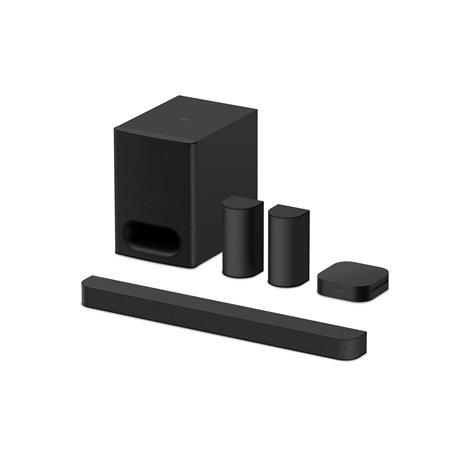 Sony BRAVIA Theatre System 6 – Son Enveloppant 5.1.2ch canaux | 1000 W | Enceintes arrière et Caisson de Basses Inclus | Dolby A
