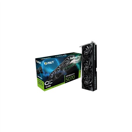 Palit GeForce RTX 5070 Infinity 3 OC (12 Go GDDR7/PCI Express 5.0/2542 MHz/28000 MHz)