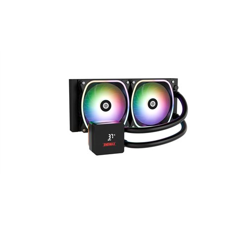 ENERMAX AQUAFUSION II ELC-AQFS240-SQA Processeur ARGB AIO 240 mm | Dual Chamber | TDP 350W+ | Intel LGA 1851/1700/115x/2066 | AM