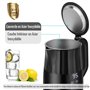 ForMe Bouilloire Electrique Inox 1,7L Contrôle de Température Réglable 40-100°C I LED Affichage de la Température I Fonction de 