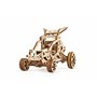 UGEARS Mini Buggy - Puzzle 3D pour Enfants et Adultes - Kit de modèle mécanique de Petit véhicule à Moteur - Kits de modèle en B