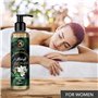 Huile de massage Midnight Jasmine 200ml - 100% Pur & Naturel - Bon Sommeil - Relax - Beauté - Bien-Être - Peau - Bouteille en Ve