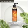 Huile de Massage Sensuelle Miel - 200ml - Oil Massage - Comestible - Naturelle - Huile pour des Moments Sensuels - Huile de bais