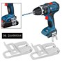 EMSea Lot de 4pcs Crochets de Ceinture avec Vis 2609111584 Compatible avec Bosch 18V Outils Sans Fil DDB180 DDS181 HDS181 IDS181