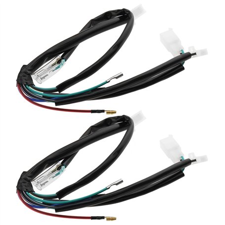 EMSea Lot de 2 Faisceaux de Câbles de Démarrage Au Pied Fil D'allumage Faisceau de Câbles de Démarrage Au Pied Convient pour Pit