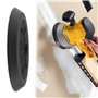 YINETTECH Crochet et Boucle Support Pad 6 Pouces 150mm 6 trous Compatible avec DeWalt D26410 Compatible avec Metabo SX E 425 XL 