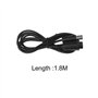 YINETTECH Lot de 4 câbles d'extension pour manette de jeu compatible avec Nintendo Gamecube Wii 1,8 m