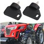 VGOL Lot de 2 Clés d'allumage pour Tondeuse à Gazon Pièce de Rechange 63-8360 Compatible avec Toro Tracteurs Et Les Souffleuses 