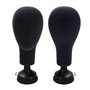 Micvtve Flocage Mousse Mannequin TêTe Modèle Photographie Accessoires Adulte Mannequin TêTe Moule Perruques Lunettes Chapeau Pré