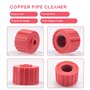 FutureHight Lot de 6 brosses de nettoyage pour tuyaux en cuivre, taille pratique, pour plombier, brosse de nettoyage pour tuyaux