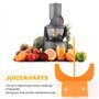 Borimend 2 PièCes pour XC-2000E éLectrique Orange Presse-Agrumes Machine PièCes de Rechange Orange Jus Machine Orange Presse-Agr