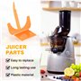Borimend 2 PièCes pour XC-2000E éLectrique Orange Presse-Agrumes Machine PièCes de Rechange Orange Jus Machine Orange Presse-Agr