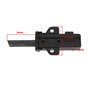 eMagTech 1 Paire de Balais de Charbon avec Support 4006020152 481281719419 Compatible avec AEG Compatible avec Electrolux Compat