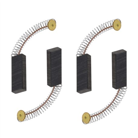 ECSiNG 2 paires Balais de Charbon de Moteur 6x11x30mm pour Meuleuse d'angle Perceuse à Percussion Rotative Scie Circulaire Outil