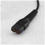 ECSiNG 2pcs Câble de Chargeur de Rasoir USB Remplacement Compatible avec Wahl Color Pro 9649 Tondeuses sans fil Cordon d'aliment