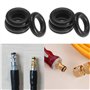 ECSiNG Lot de 10 joints toriques haute pression en caoutchouc compatibles avec les accessoires de nettoyeur haute pression Bosch