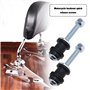 SG Store Kit de Matériel d'amarrage pour Porte-Bagages de Moto Sissy Bar Détachable pour Les Modèles XL 2004-2023 (sauf XL1200CX