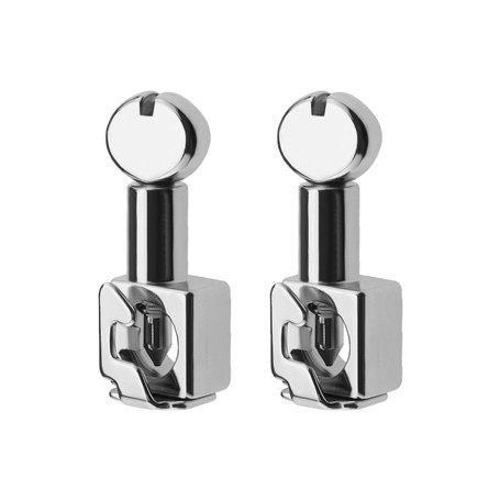 SG Store 2pcs Pinces à Aiguilles en Métal Vis de Poignée Rotative pour Accessoires de Raccords pour Machine à Coudre Domestique