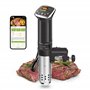 KitchenBoss Thermoplongeur Cuisson Sous Vide: Wifi Thermo Plongeur 1100W APP Contrôle Cuiseur Sous Vide Cooker pour un Contrôle