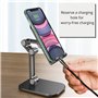 Vortex Support de Tablette pour téléphone Portable Pliable à Hauteur réglable, Support de Station d'accueil ABS Compatible, télé