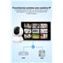 Tapo Caméra Surveillance WiFi intérieure 2K(3MP) Tapo C210 2 Pack, Détection de personne, Audio Bidirectionnel, Compatible avec 