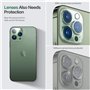 [Lot de 2] Protection d'appareil photo pour iPhone 11 Pro/11 Pro Max Protection d'objectif 3D Dureté 9H Verre de protection d'ap