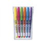 Pilot V-Light Pochette de 6 surligneurs de poche Pointe biseautée Assorties