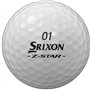 Srixon New Z-Star Divide 2025 Boules de golf, douzaine (jaune/blanc)