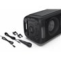 Sharp PS-949 Xparty Street Enceinte Bluetooth Portable, IPX4 résistante aux éclaboussures avec Effets Lumineux, 132 W, Effets DJ