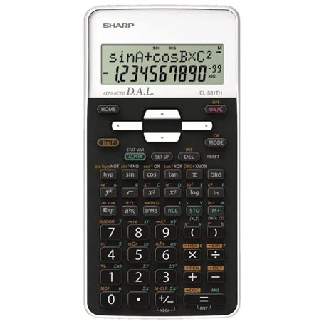 Sharp Calculatrice Scientifique SH-EL531THBWH