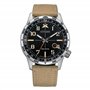 Citizen Mixte Analogique Montre avec Bracelet en Cuir BM7550-10E