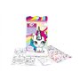 CRAYOLA 7483 Set Couleur et Peinture Licorne avec Autocollants, Activité Créative Cadeau pour Enfants, Âge 6+ Multicolor 21x21 c