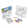 CRAYOLA 7483 Set Couleur et Peinture Licorne avec Autocollants, Activité Créative Cadeau pour Enfants, Âge 6+ Multicolor 21x21 c