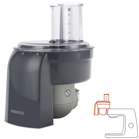 KENWOOD Accessoire robot KAX400PL Accessoire à brunoise