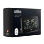 Braun Réveil Radio-piloté pour Les fuseaux horaires d'europe Centrale (DCF) avec Affichage de la Date, du Mois et de la températ