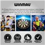 WINMAU Darts Michael 'MvG' Van Gerwen Vs Simon 'The Wizard' Whitlock | Ensemble jumeau | Fléchettes en Laiton Steeltip de 22 g a