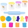 4 tampons et 1 écran de Jeu effaçable - Jouets d'art e