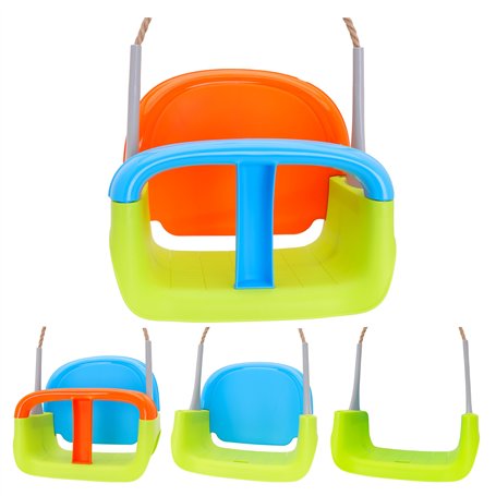 Toyland® 3-en-1 Balançoire pour Enfant avec Corde réglable - Aire de Jeux