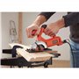 Black+Decker BES510-QS Mini Scie circulaire filaire - 400W - 3600 trs/minute - Poids: 2 kg - Lame Ø85mm - 27 mm de Coupe - Livré