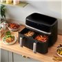 Russell Hobbs Air Fryer Rapid Air 9L (2 compartiments à 4,5l, Compact, silencieux, 9-en-1) Friteuse sans huile (économe, tactile